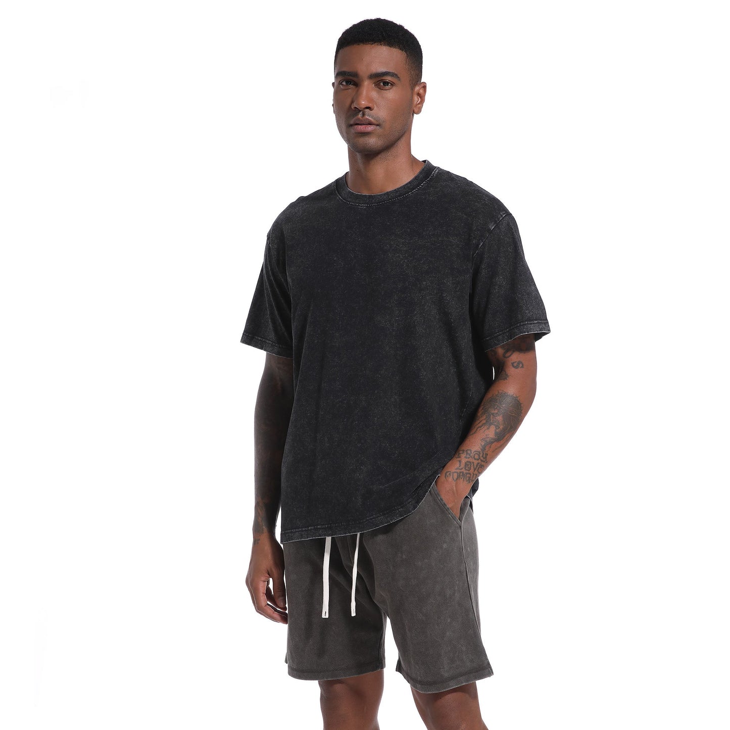 Staple 5-Pack – 230GSM Heavy Loose Fit Washed T-Shirt